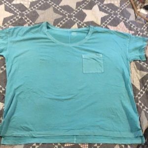 Old navy boyfriend tshirt.  Teal. XXL